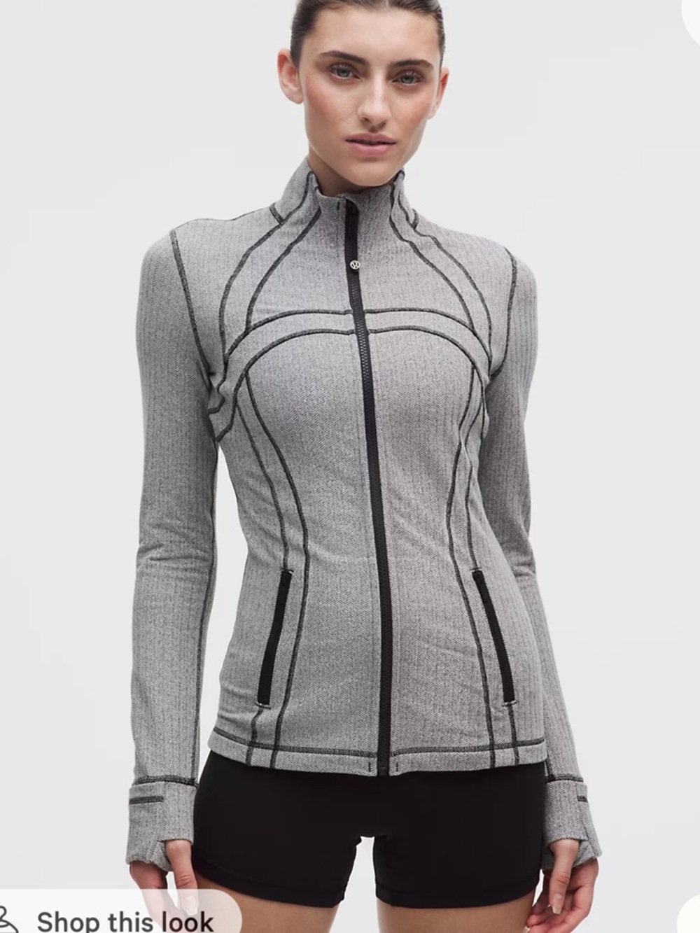 Lululemon Define Jacket Herringbone